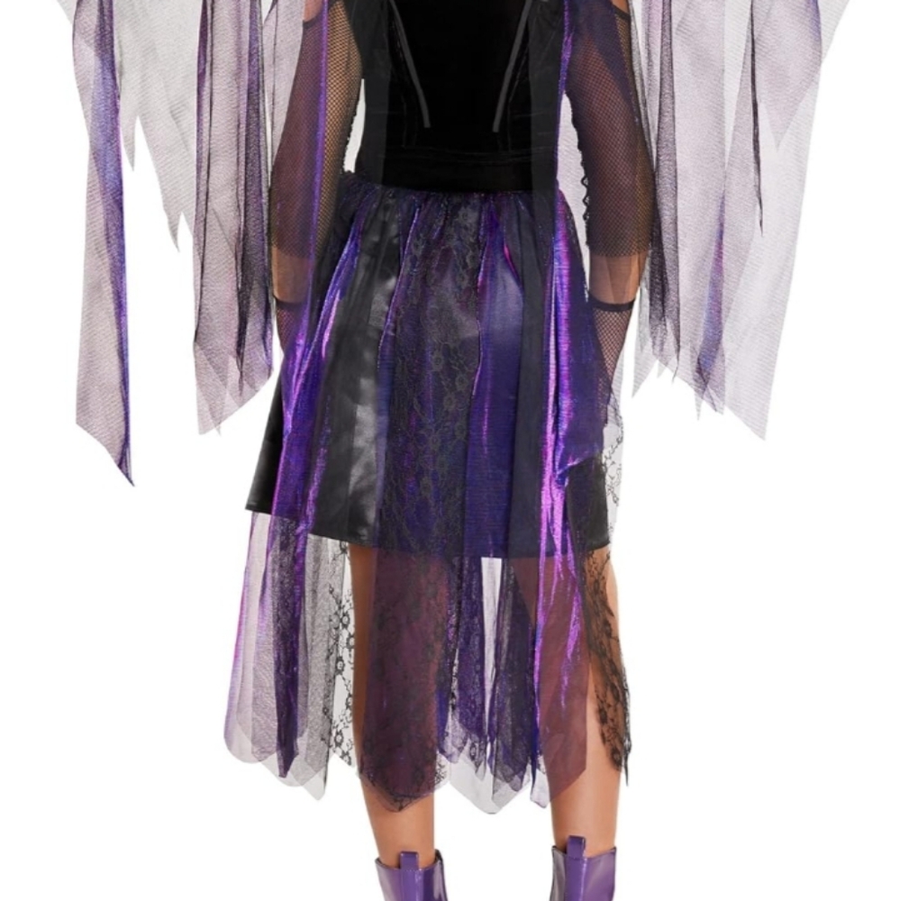 💜 Mythical Forest Fairy Costume Enchanting Size Medium Kids - Picture 2 of 14